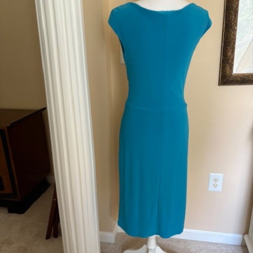 RALPH LAUREN TURQUOISE DRESS - Picture 5 of 6